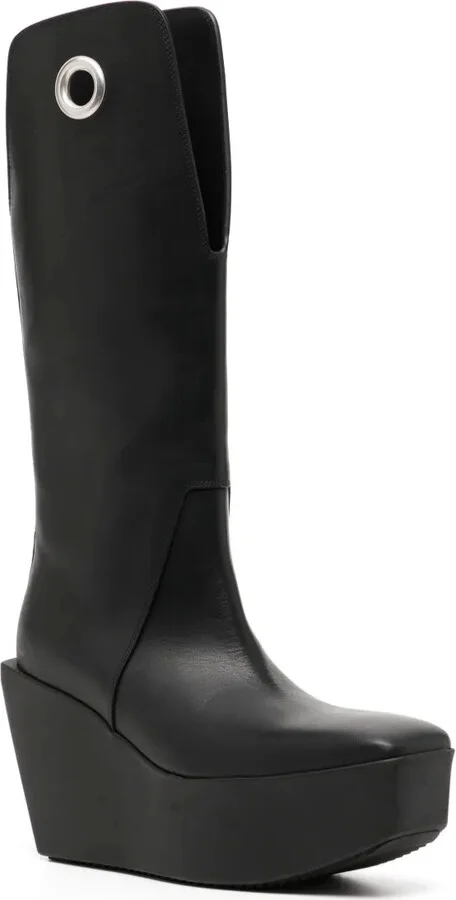 110mm Sliver leather boots - Image 2