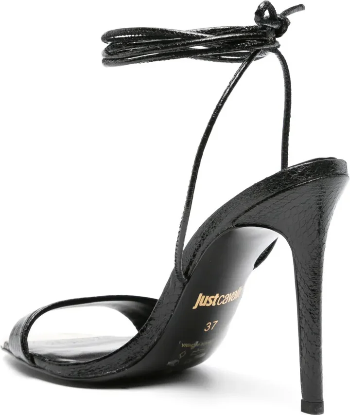 110mm Snakeskin-Effect Sandals - Image 3