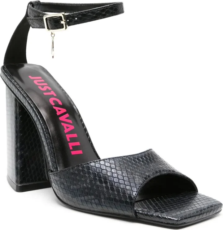 110mm Snakeskin-Effect Sandals - Image 2