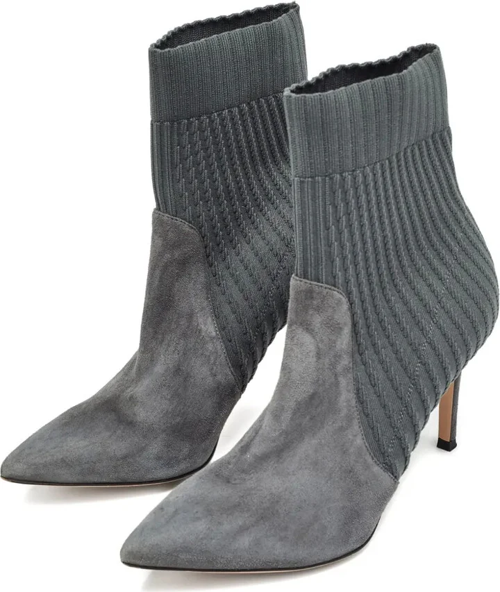 110mm Sock-Style Ankle Boots - Image 2