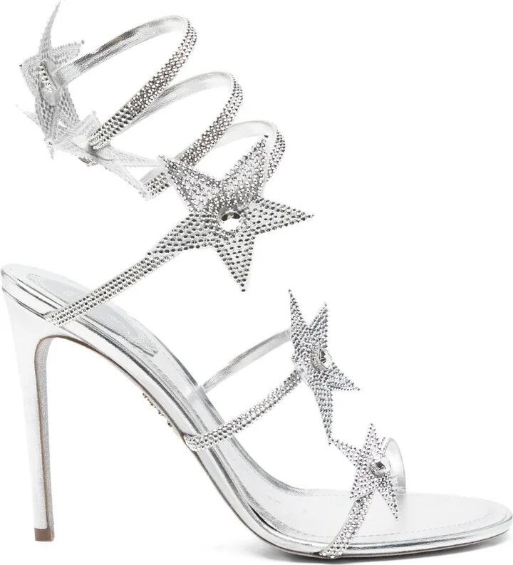 110mm Star-Embellished Sandals
