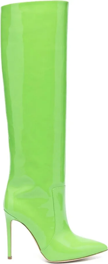 110mm Stiletto Leather Boots
