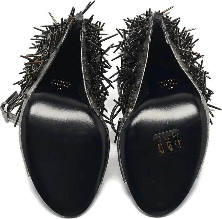 110mm Stud-Embellished Sandals - Image 4