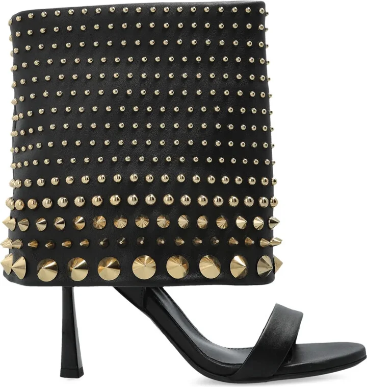 110mm Stud-Embellished Sandals