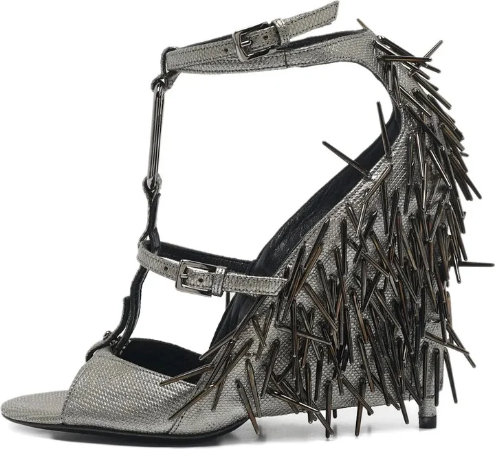 110mm Stud-Embellished Sandals