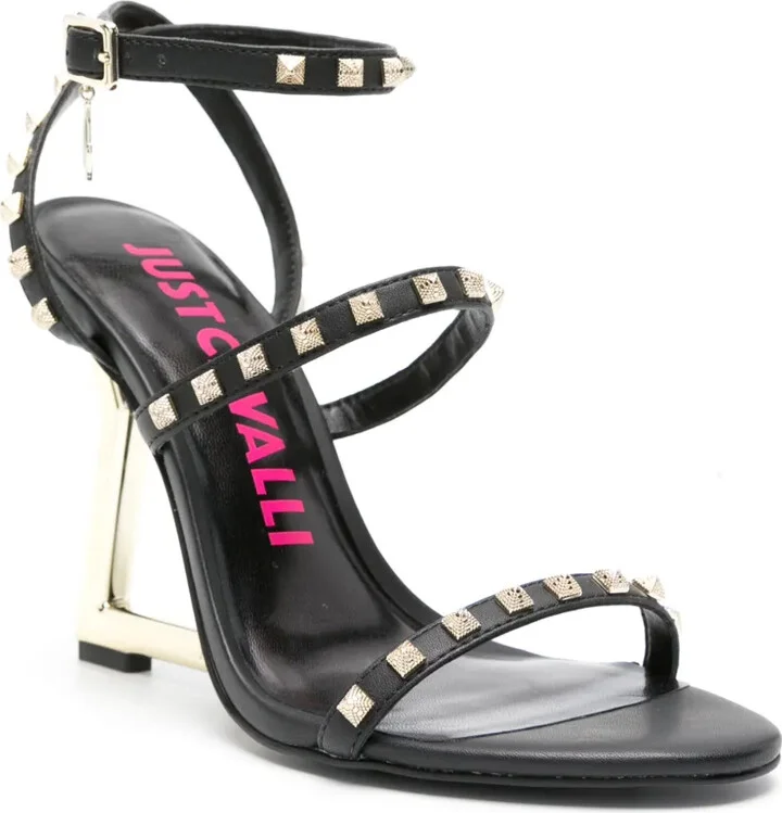 110mm Studded Leather Sandals - Image 2