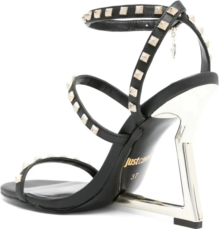 110mm Studded Leather Sandals - Image 3