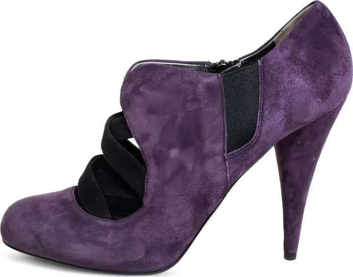110mm Suede Ankle Boots