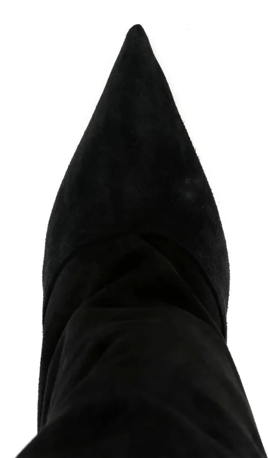 110mm Suede Boots - Image 4