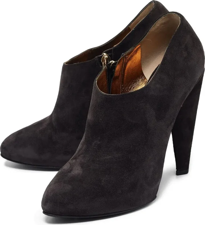 110mm Suede Boots - Image 2