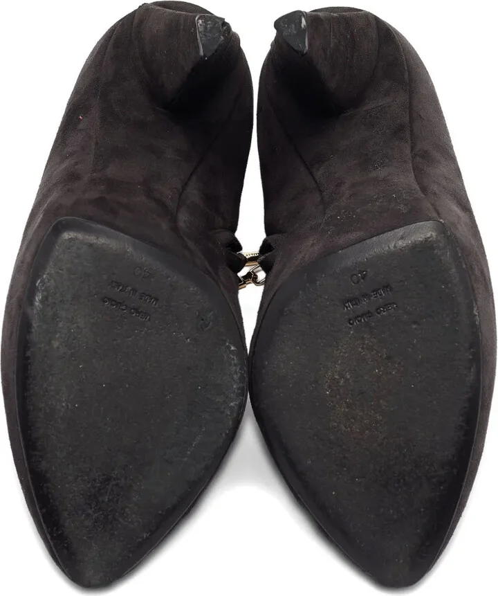 110mm Suede Boots - Image 3