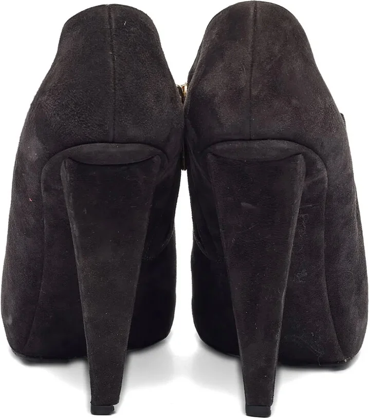 110mm Suede Boots - Image 4