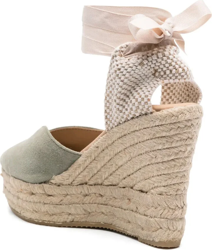 110mm Suede Espadrilles - Image 3