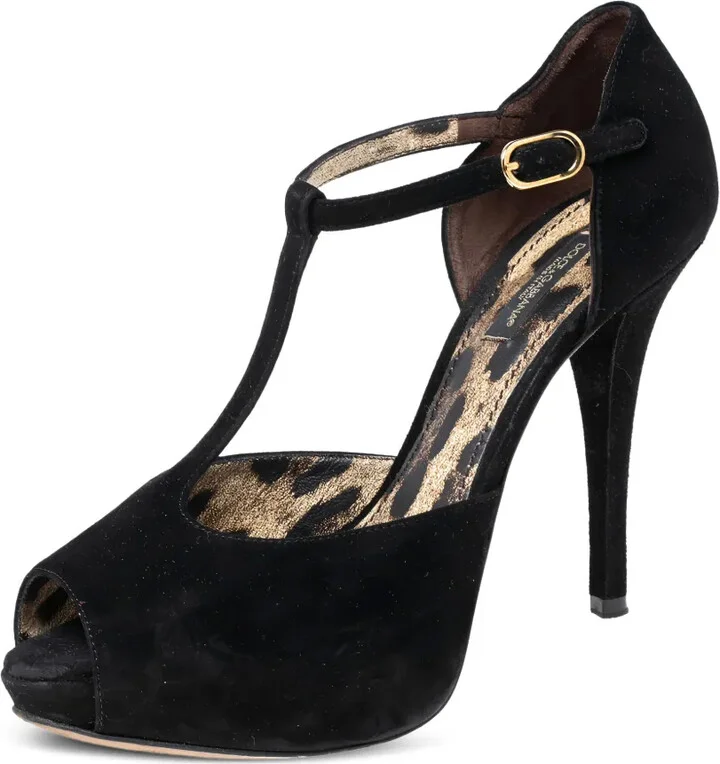 110mm Suede Leather Sandals - Image 2