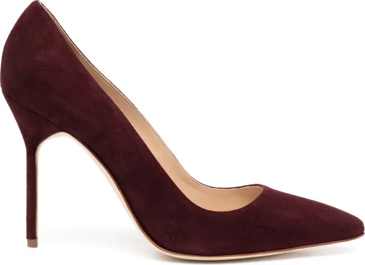 110mm Suede Pumps