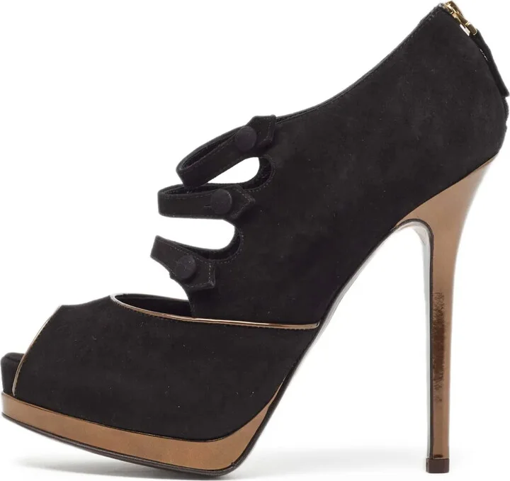 110mm Suede Pumps