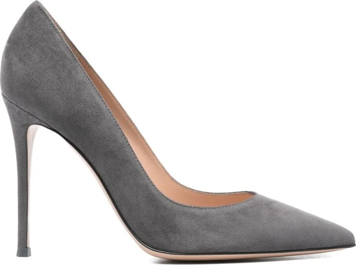 110mm Suede Pumps