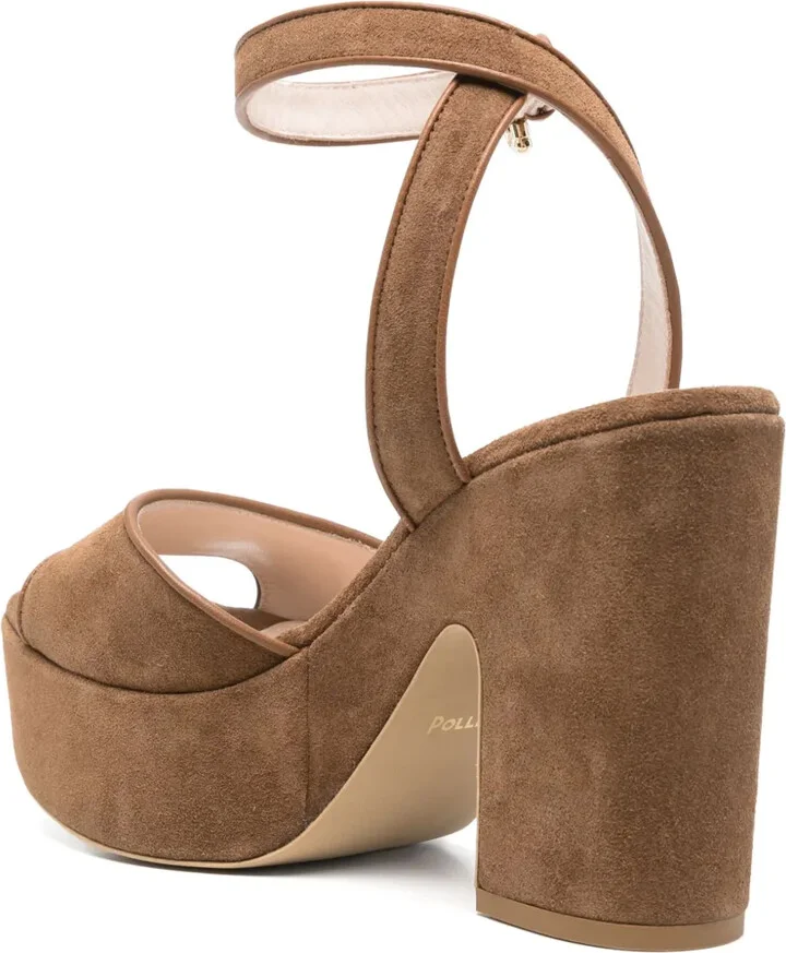 110mm Suede Sandals - Image 3