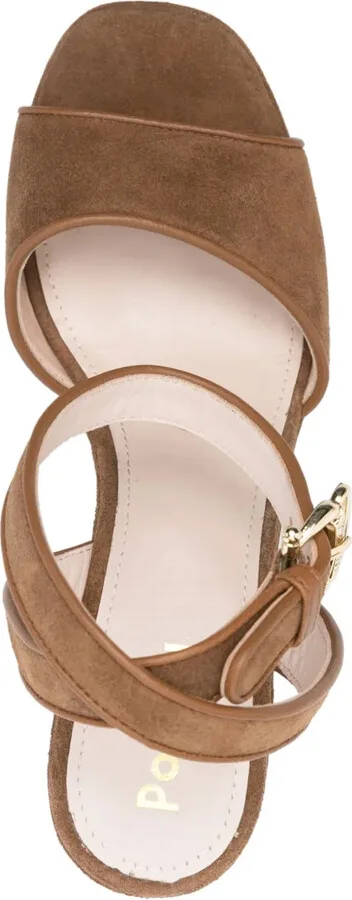 110mm Suede Sandals - Image 4