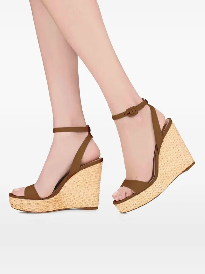 110mm Sunseeker wedge sandals - Image 4