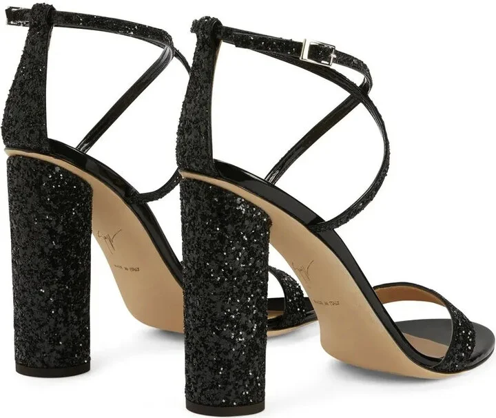 110mm Tara glitter sandals - Image 3