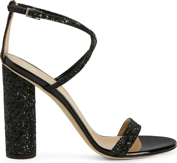 110mm Tara glitter sandals