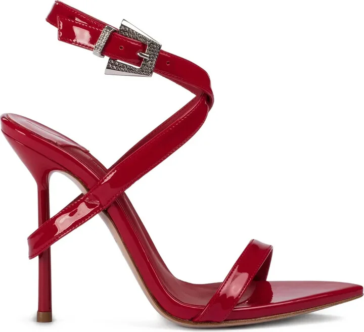 110mm Tess strappy stiletto sandals