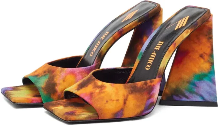110mm Tie Dye Square-Toe Sandals - Image 2