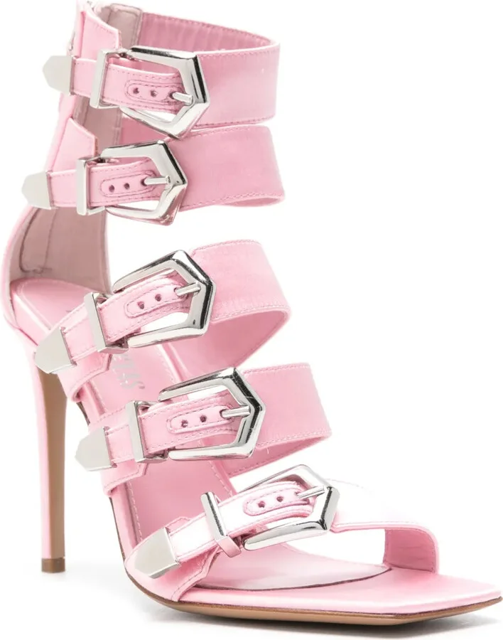 110mm Ursula satin sandals - Image 2
