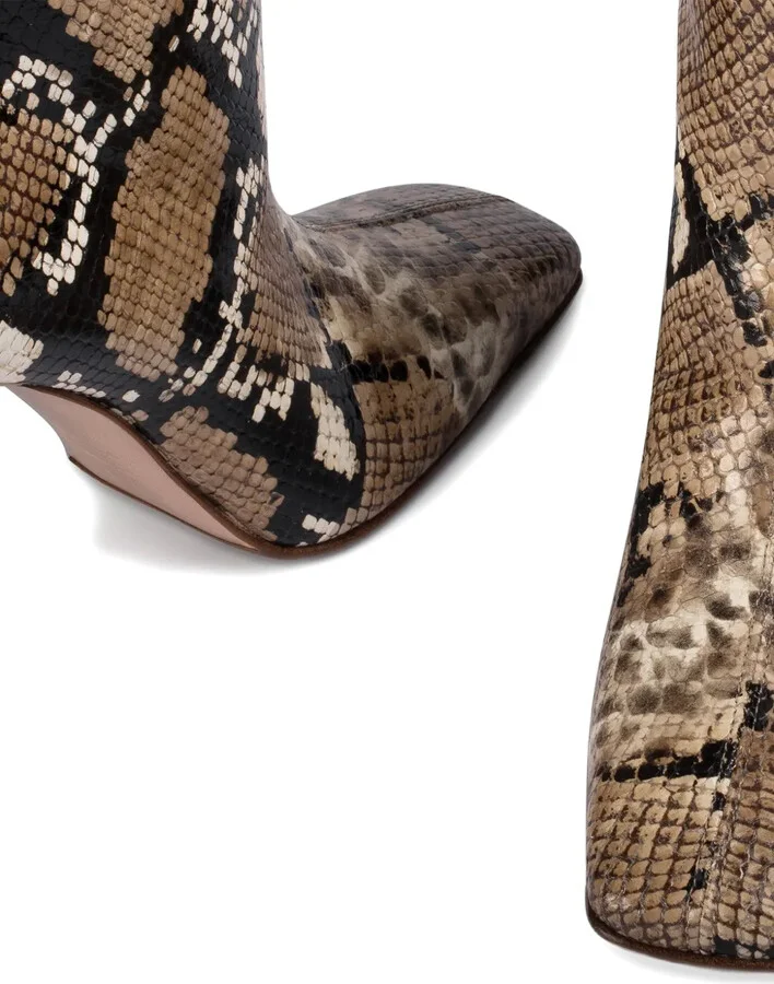 110mm Vittoria snake-print boots - Image 4