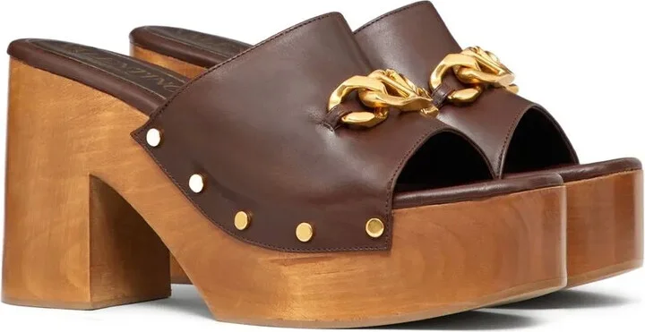 110mm VLogo Chain sandals - Image 2