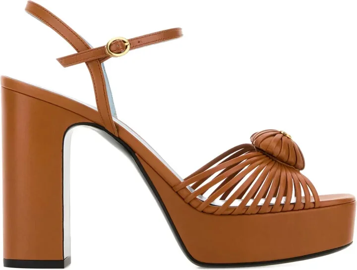 110mm VLogo platform sandals