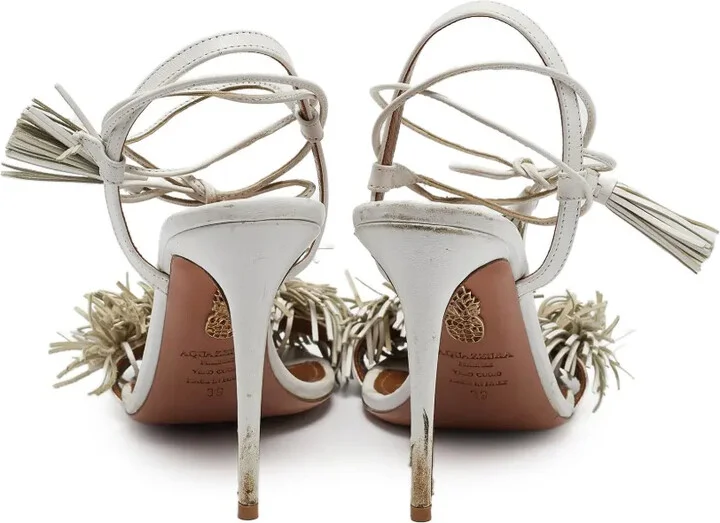 110mm Wild Thing tassel fringe sandals - Image 4