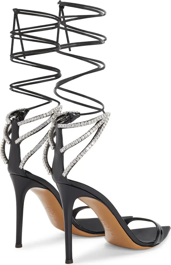 111 Rhinestone-Embellished Sandals - Image 3