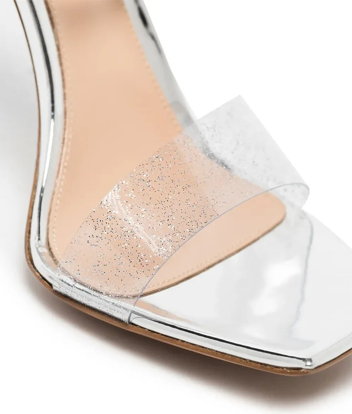 111mm Odyssey glitter-embellished sandals - Image 2