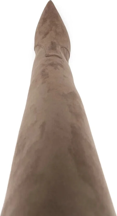 115mm Blade suede boots - Image 4