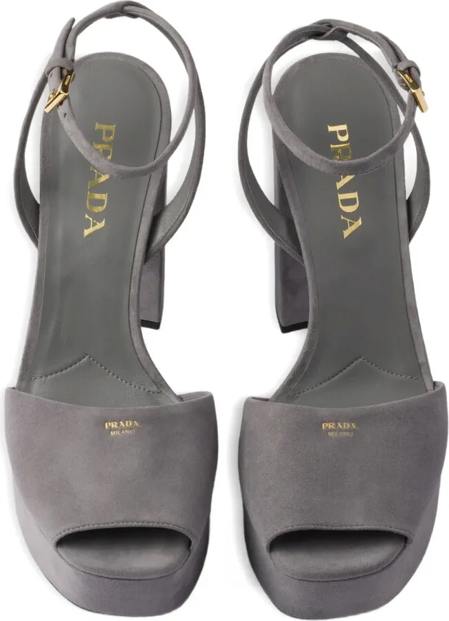 115mm Buckle-Strap Platform Sandals - Image 4