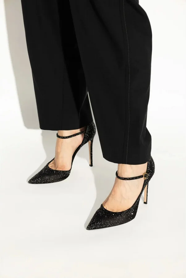 115mm Crystal-Embellished Pumps - Image 2