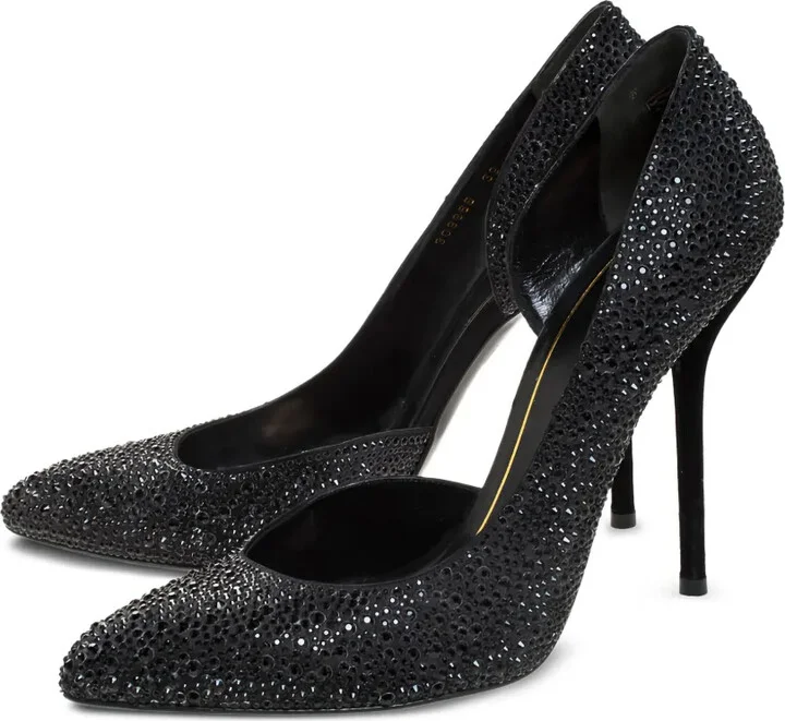 115mm Crystal-Embellished Pumps - Image 2