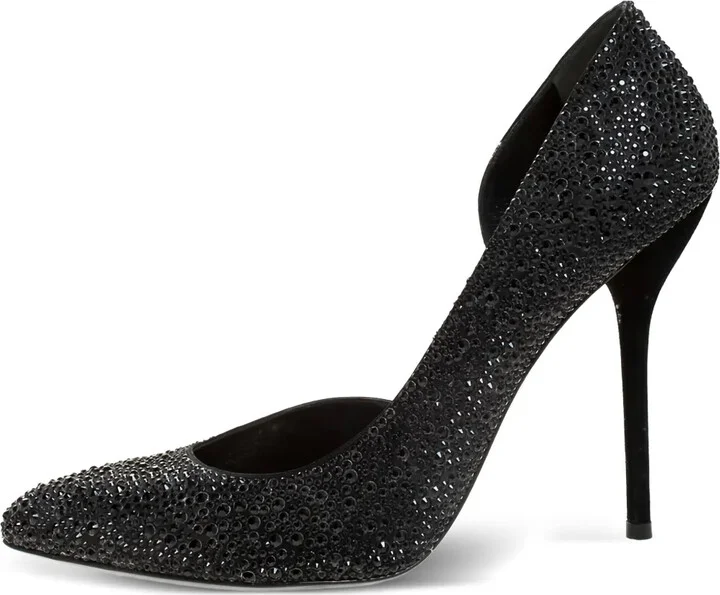 115mm Crystal-Embellished Pumps