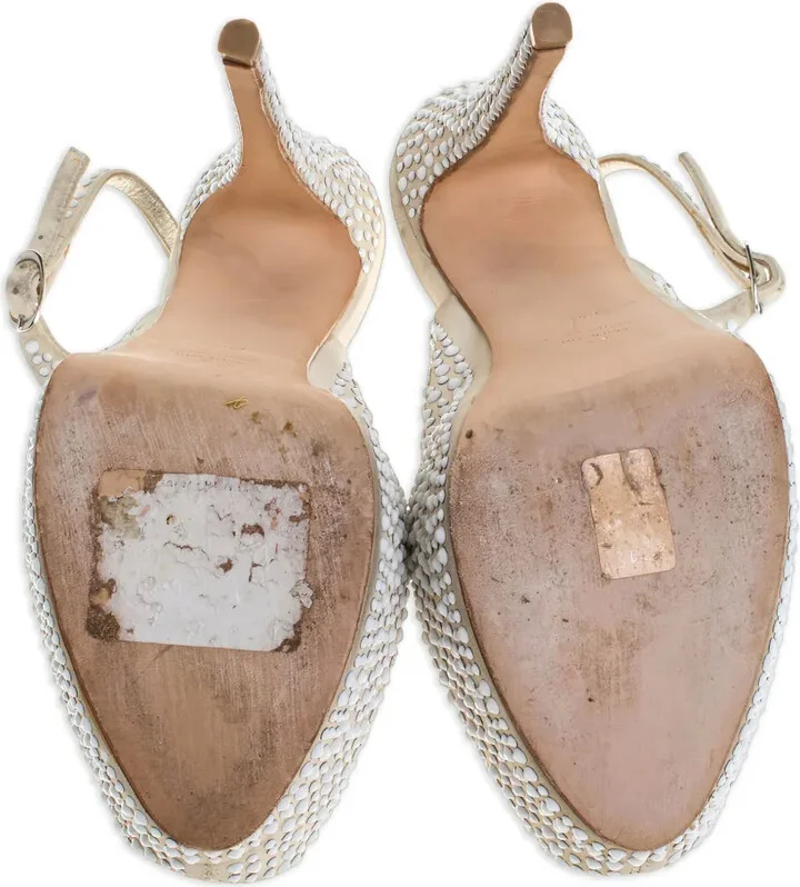 115mm Crystal-Embellished Sandals - Image 4