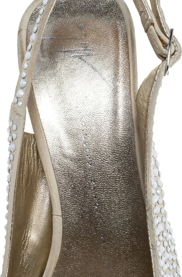 115mm Crystal-Embellished Sandals - Image 5