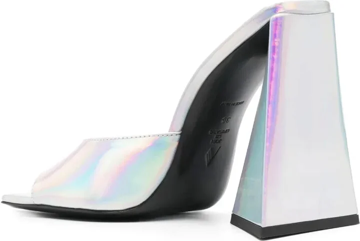 115mm Devon holographic sandals - Image 3