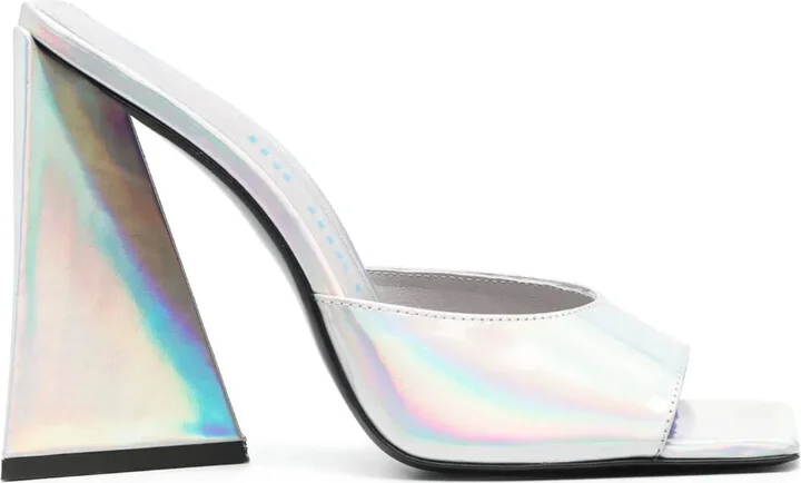 115mm Devon holographic sandals