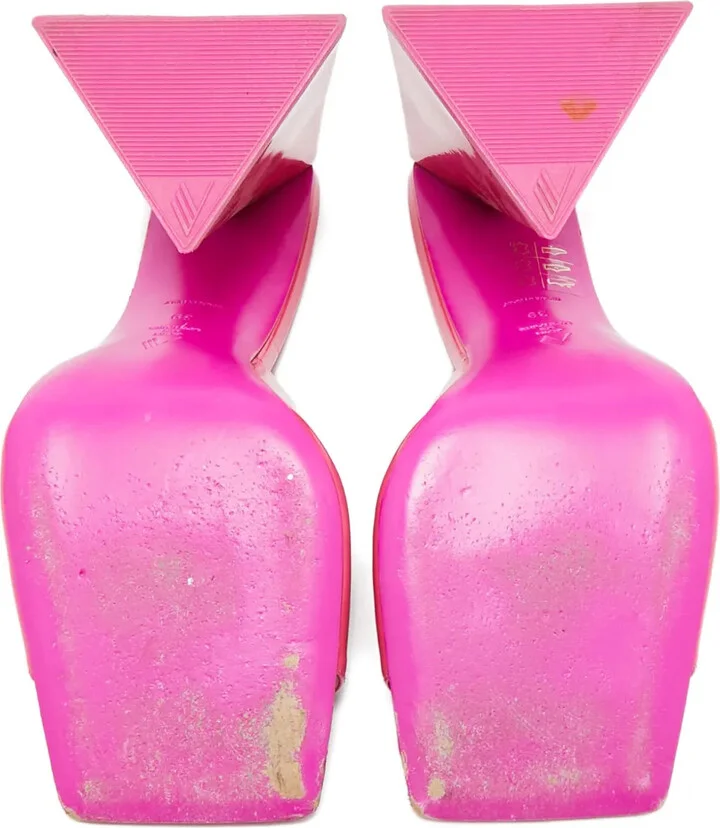 115mm Devon patent-leather sandals - Image 2
