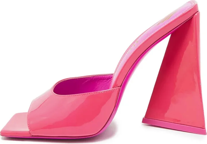 115mm Devon patent-leather sandals