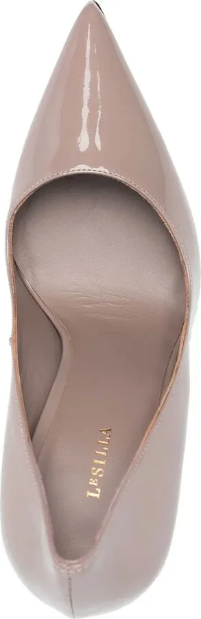 115mm Eva patent leather pumps - Image 4