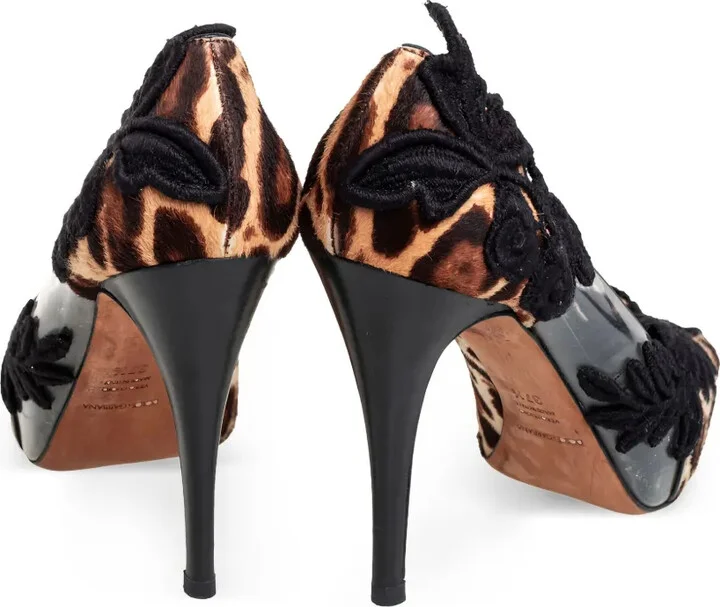 115mm Floral-Lace Sandals - Image 3
