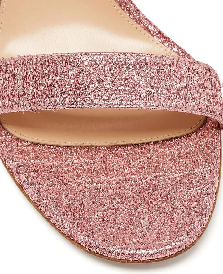 115mm Glitter Ankle-Strap Sandals - Image 4