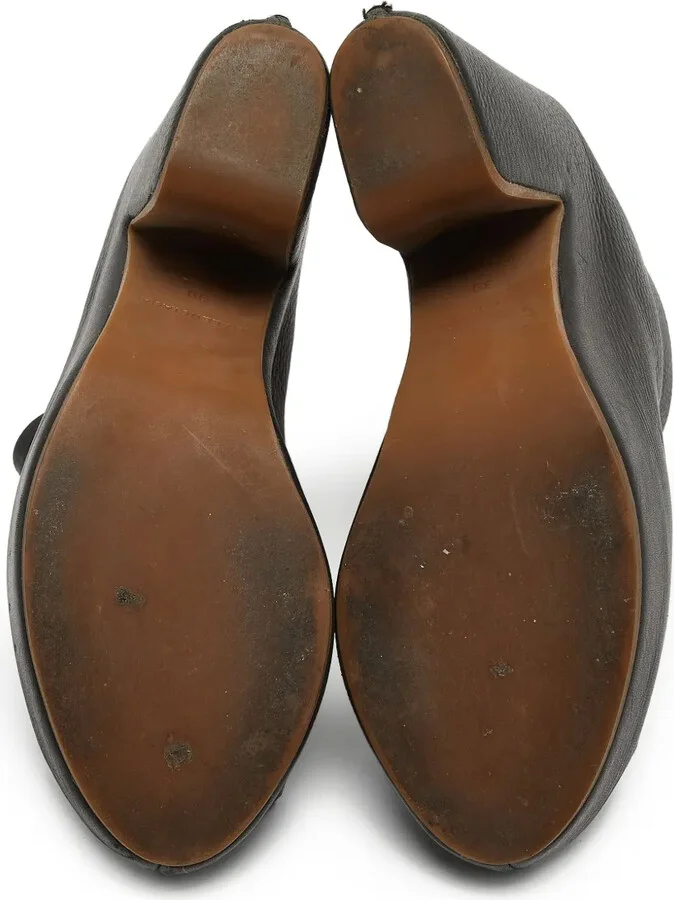 115mm Leather Ankle Boots - Image 5